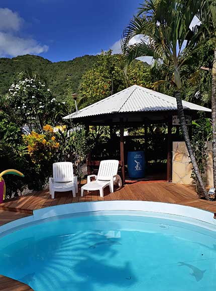 location  vacances piscine Martinique